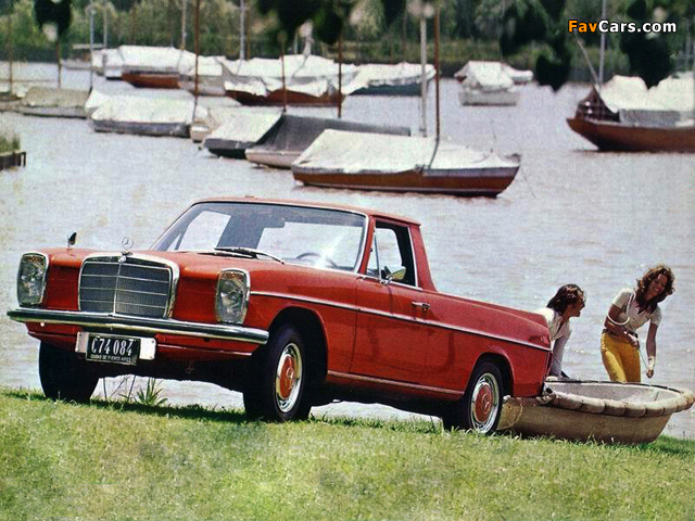 Binz Mercedes-Benz 220 D Pickup (W114) pictures (640 x 480)