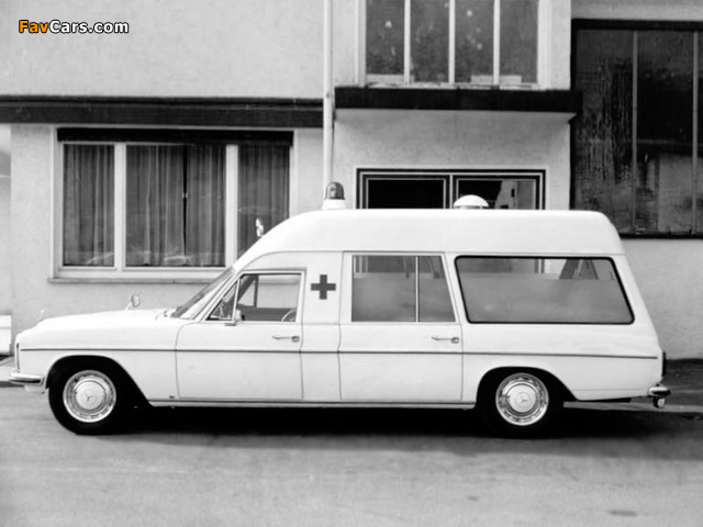 Pictures of Binz Mercedes-Benz 220 D/8 Ambulance (VF115) 1968–73 (640 x 480)