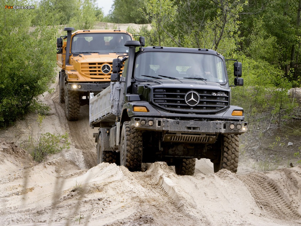 Images of Mercedes-Benz Zetros 1833 2008 (1024 x 768)