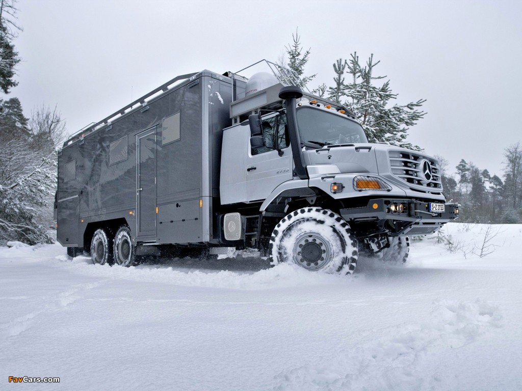 Images of Mercedes-Benz Zetros 2733 A Expedition Vehicle 2011 (1024 x 768)