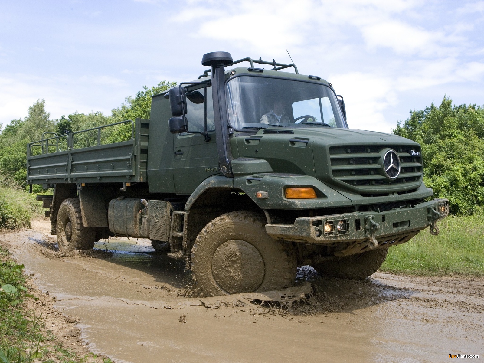 Mercedes-Benz Zetros 1833 Military Truck 2008 photos (1600 x 1200)