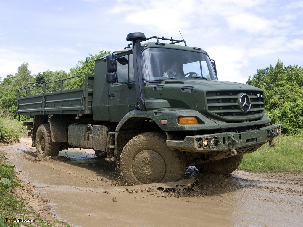Mercedes-Benz Zetros 1833 Military Truck 2008 photos (1024 x 768)