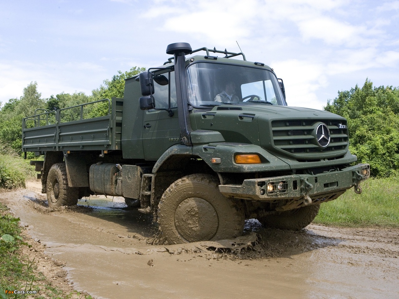 Mercedes-Benz Zetros 1833 Military Truck 2008 photos (1280 x 960)