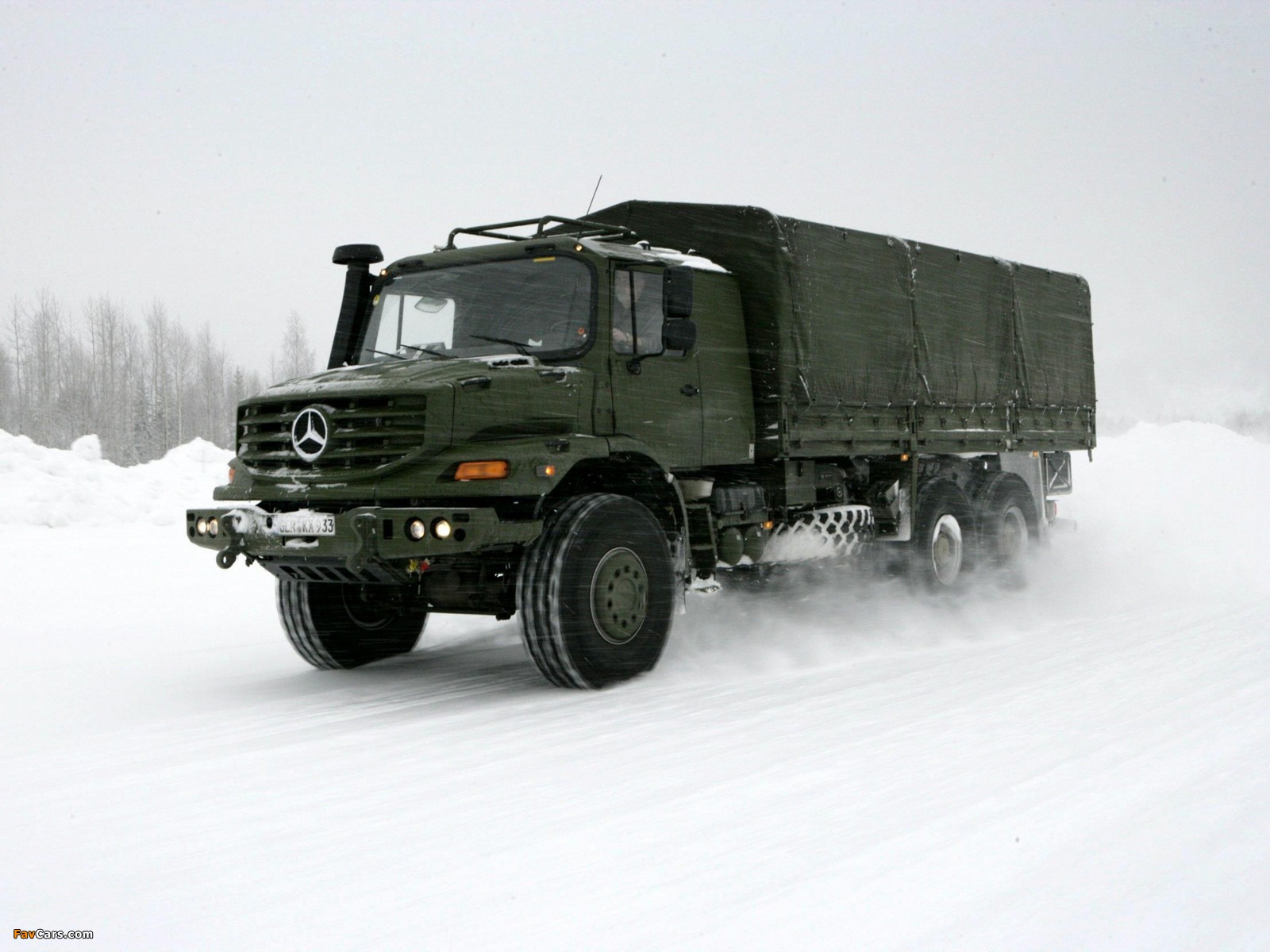 Mercedes-Benz Zetros 2733 Military Truck 2008 pictures (1600 x 1200)