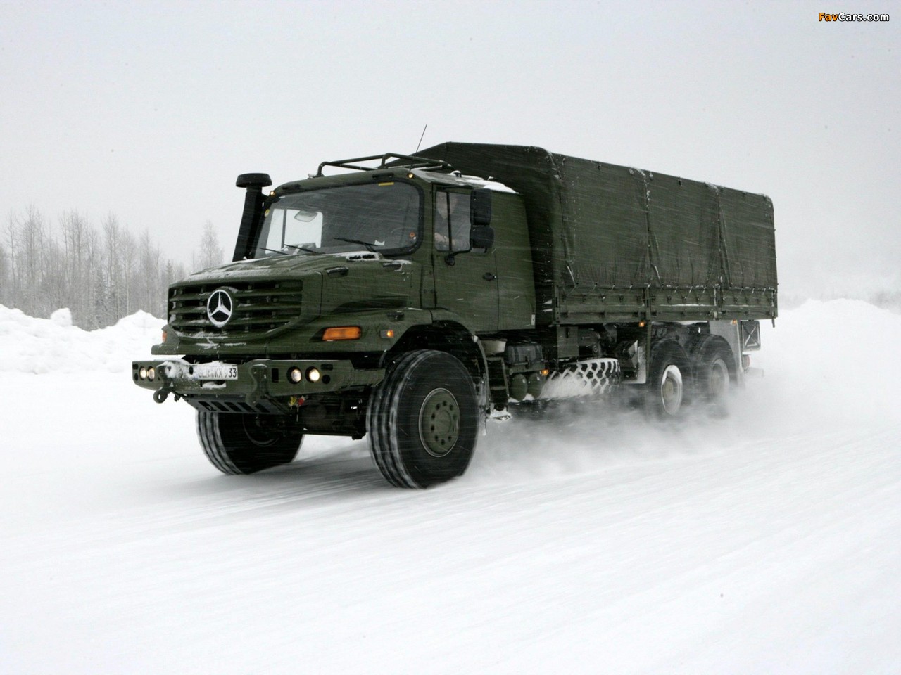 Mercedes-Benz Zetros 2733 Military Truck 2008 pictures (1280 x 960)