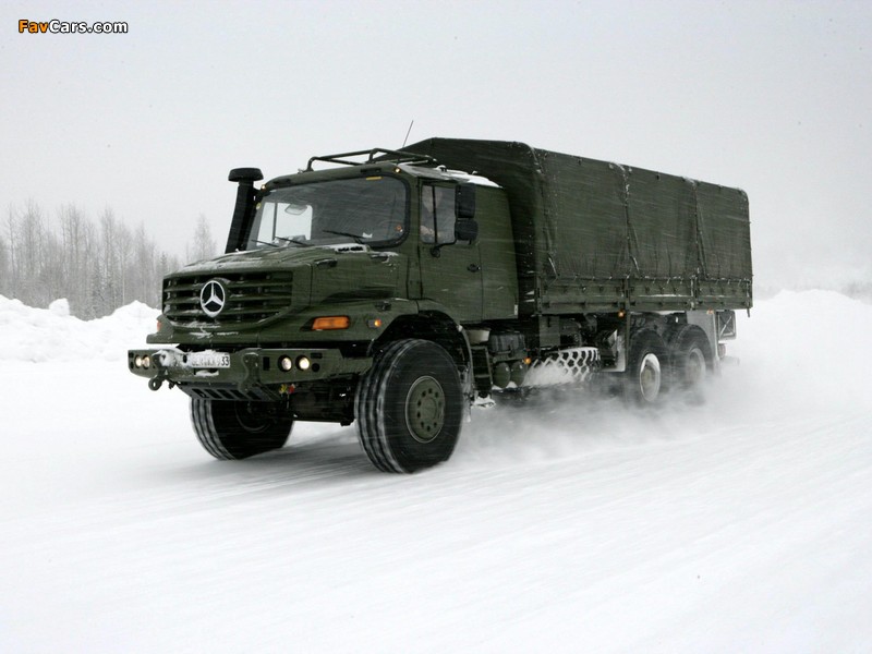 Mercedes-Benz Zetros 2733 Military Truck 2008 pictures (800 x 600)