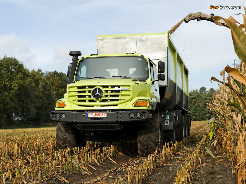 Mercedes-Benz Zetros 1833 Tractor 2008 wallpapers (800 x 600)