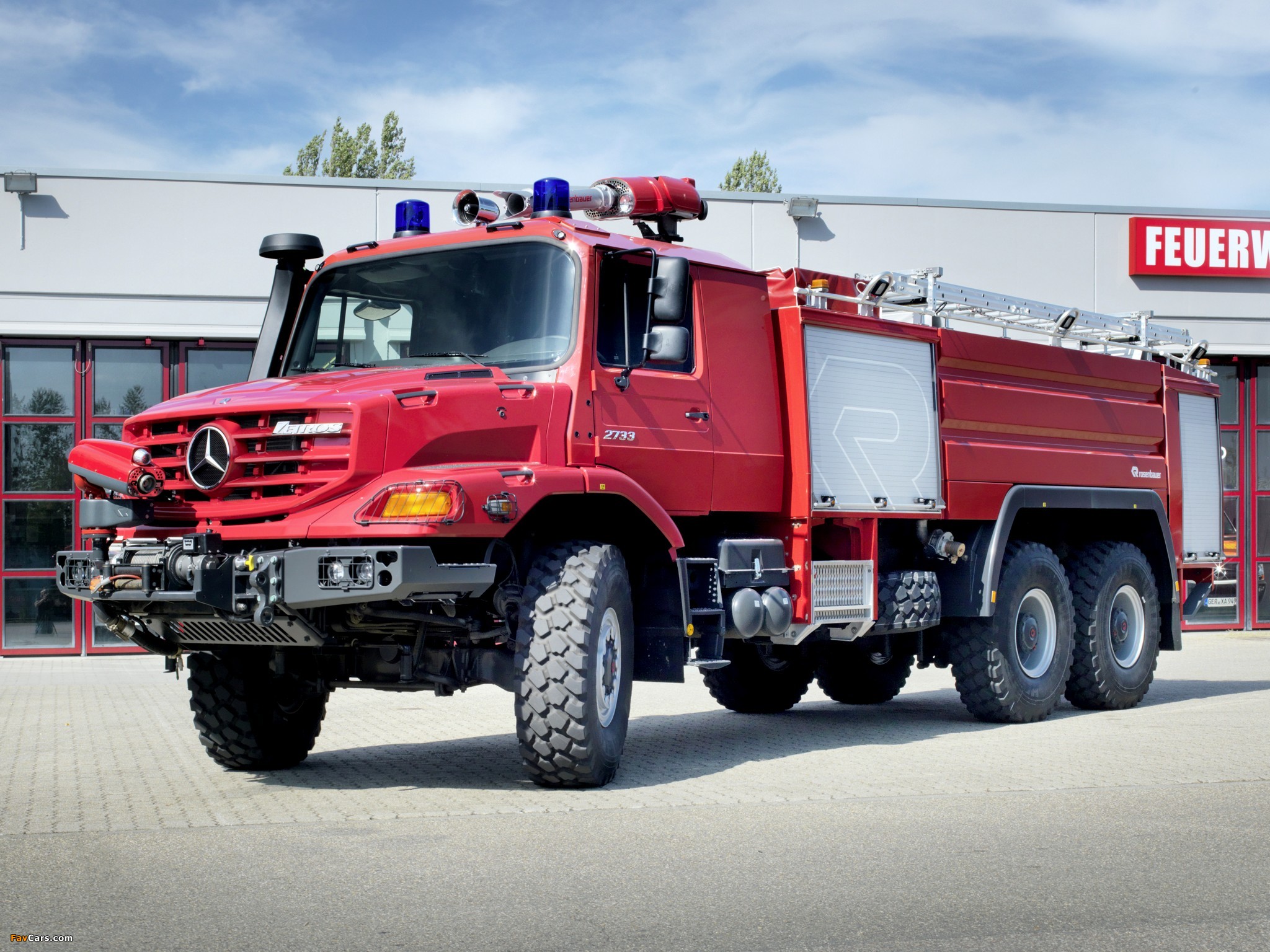 Rosenbauer Mercedes-Benz Zetros 2733 Feuerwehr 2012 images (2048 x 1536)