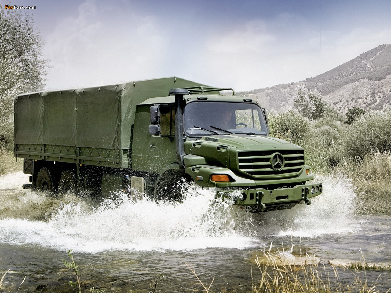 Pictures of Mercedes-Benz Zetros 2733 Military Truck 2008 (1280 x 960)
