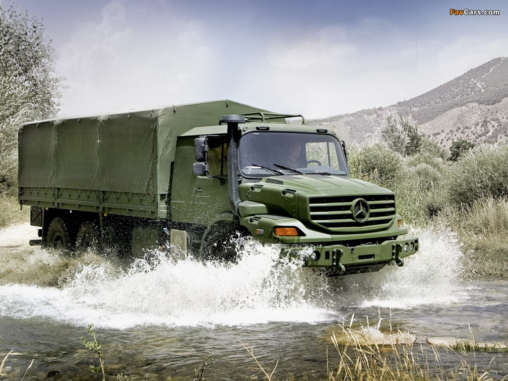 Pictures of Mercedes-Benz Zetros 2733 Military Truck 2008 (1024 x 768)