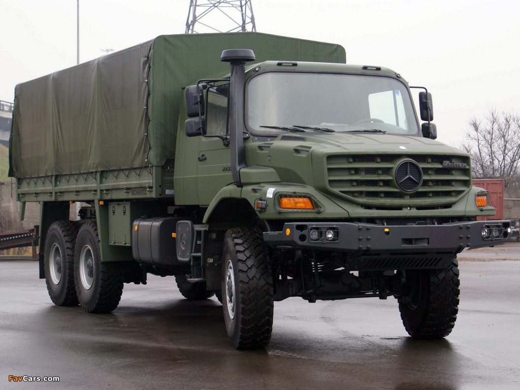 Pictures of Mercedes-Benz Zetros 2733 Military Truck 2008 (1024 x 768)