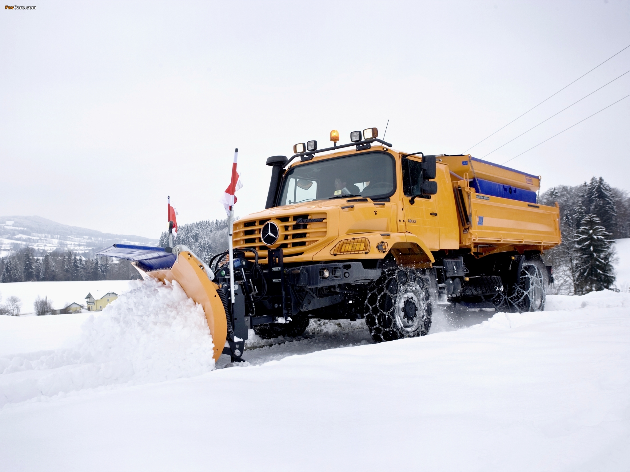 Pictures of Mercedes-Benz Zetros 1833 Road Service 2009 (2048 x 1536)