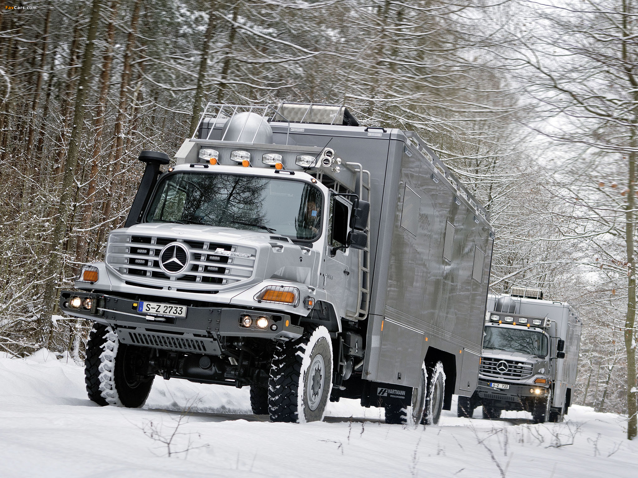 Pictures of Mercedes-Benz Zetros 2733 A Expedition Vehicle 2011 (2048 x 1536)