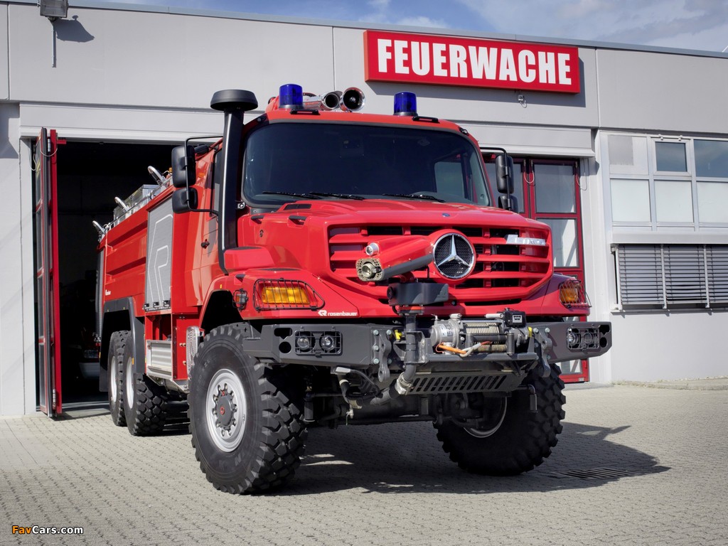 Pictures of Rosenbauer Mercedes-Benz Zetros 2733 Feuerwehr 2012 (1024 x 768)