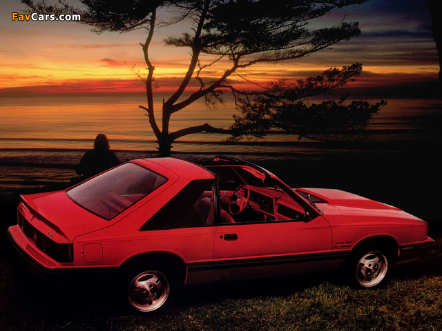 Mercury Capri RS 5.0 T-Roof 1983–90 images (640 x 480)