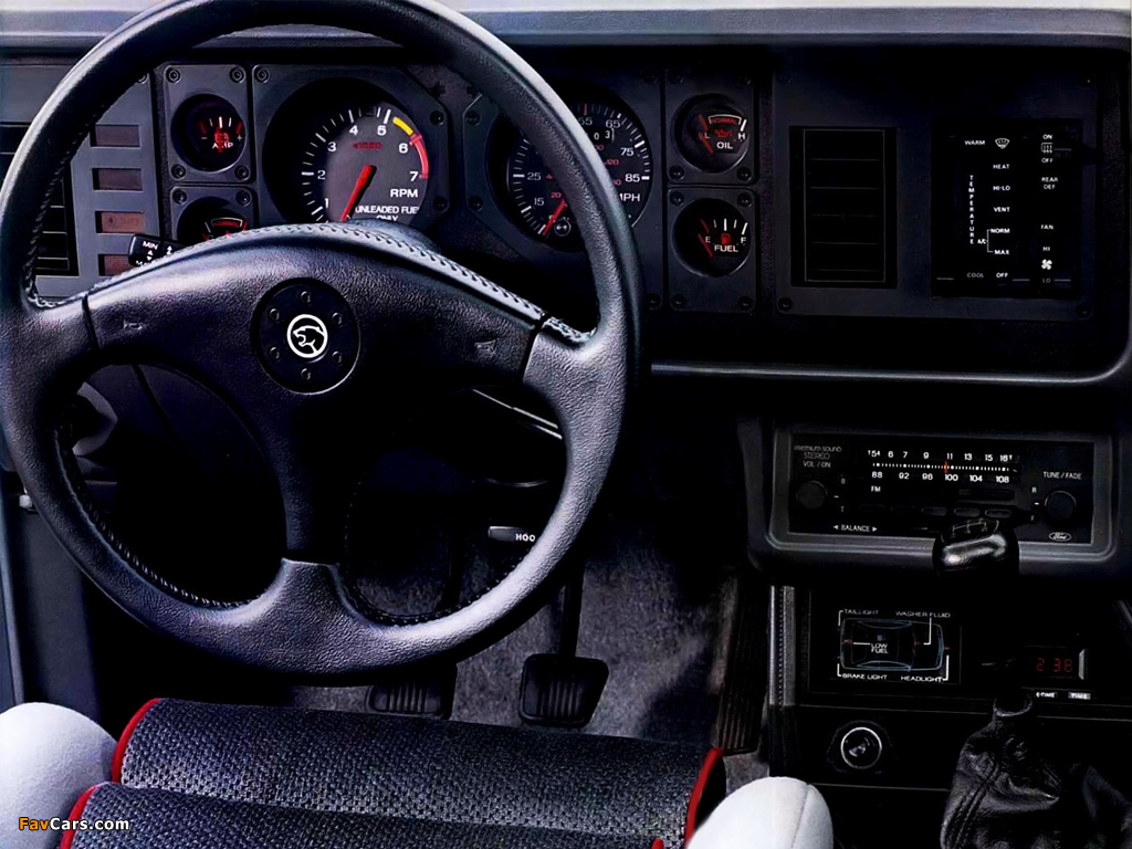 Photos of Mercury Capri RS 5.0 1983–90 (1024 x 768)