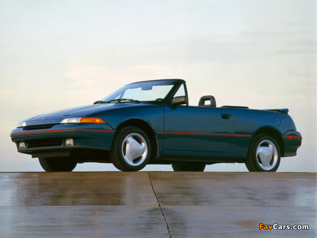 Photos of Mercury Capri XR2 1991–94 (640 x 480)