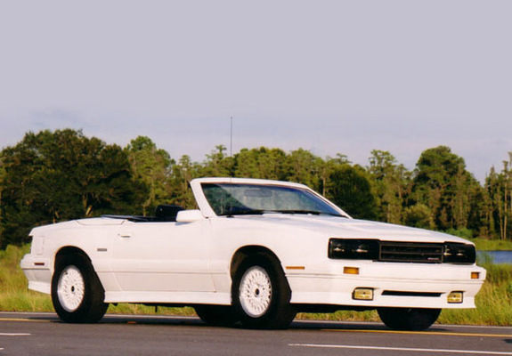 ASC McLaren Mercury Capri Convertible 1986 wallpapers