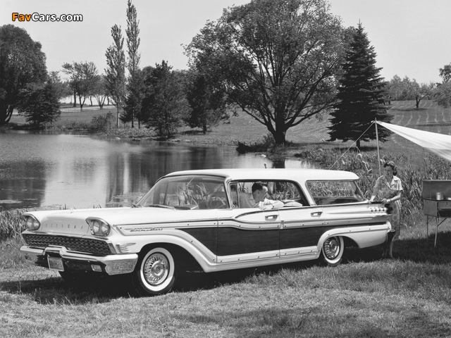 Mercury Colony Park Country Cruiser (77B) 1959 images (640 x 480)