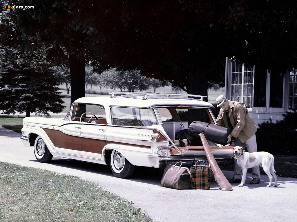 Mercury Colony Park Country Cruiser (77B) 1959 photos (1024 x 768)