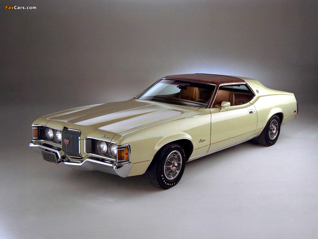 Images of Mercury Cougar XR-7 2-door Hardtop 1972 (1024 x 768)