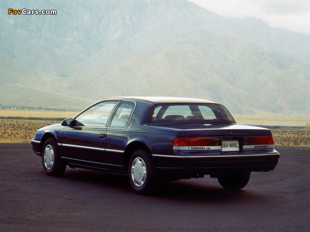 Images of Mercury Cougar 1989–91 (640 x 480)