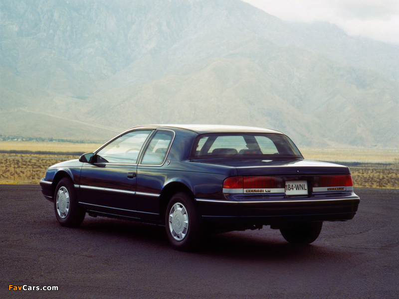 Images of Mercury Cougar 1989–91 (800 x 600)
