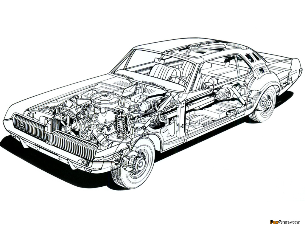 Mercury Cougar 1967 images (1024 x 768)