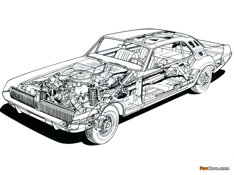 Mercury Cougar 1967 images (800 x 600)