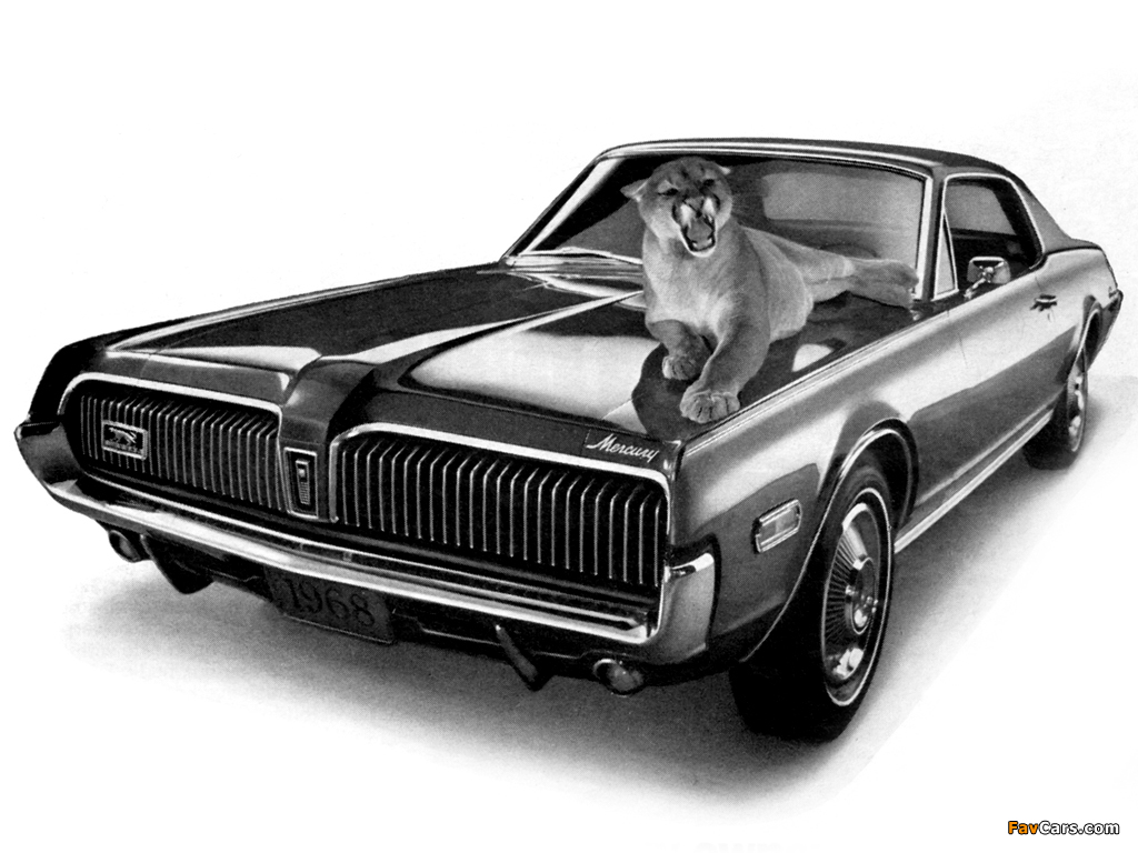 Mercury Cougar 1968 images (1024 x 768)