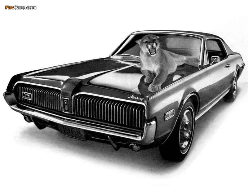 Mercury Cougar 1968 images (800 x 600)