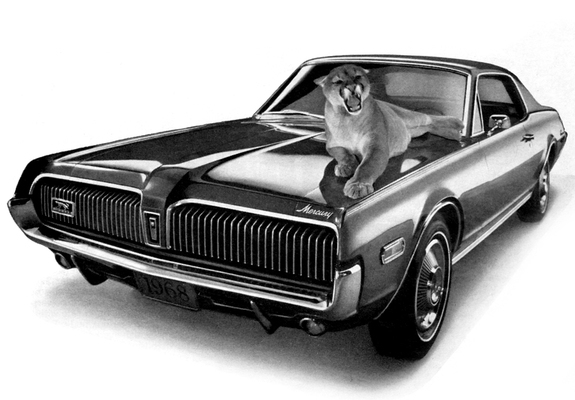 Mercury Cougar 1968 images
