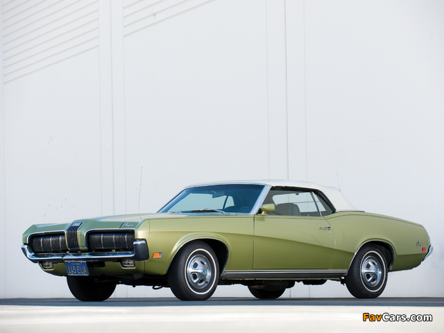 Mercury Cougar Convertible 1970 wallpapers (640 x 480)