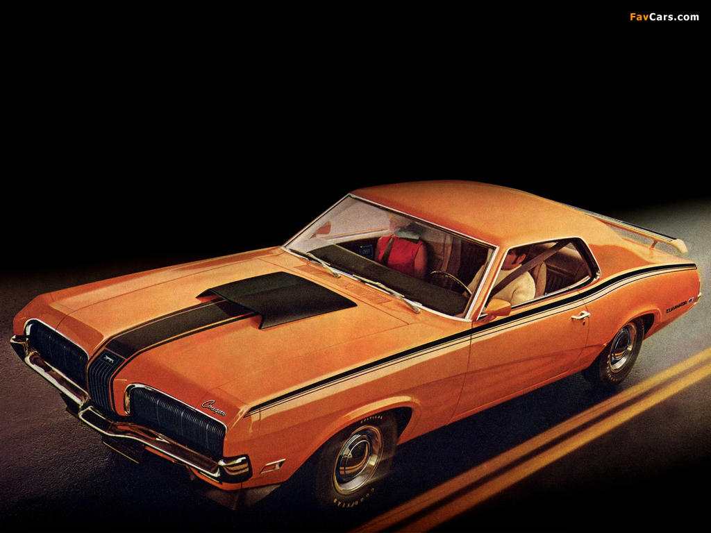 Mercury Cougar Eliminator 428 Super Cobra Jet 1970 wallpapers (1024 x 768)