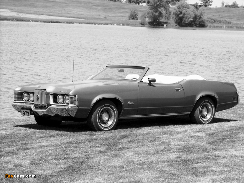 Mercury Cougar Convertible 1972 images (800 x 600)