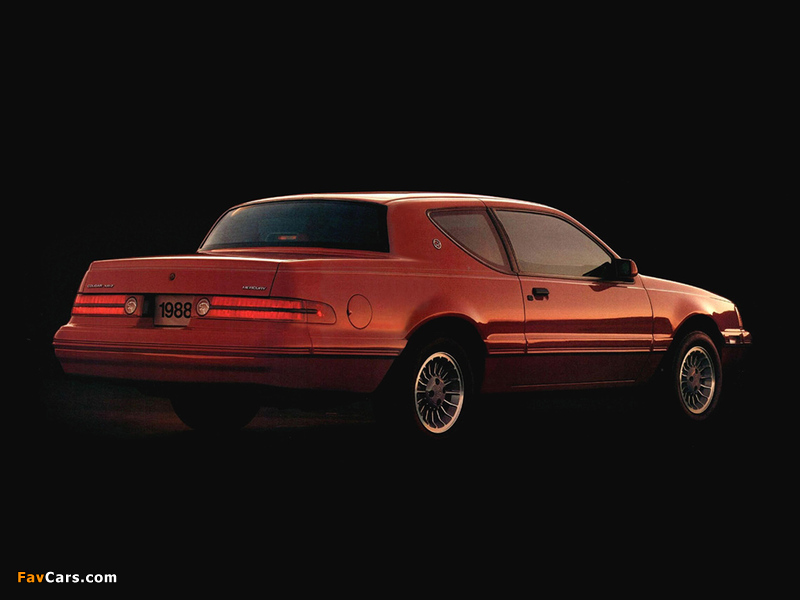 Photos of Mercury Cougar XR-7 1987–88 (800 x 600)