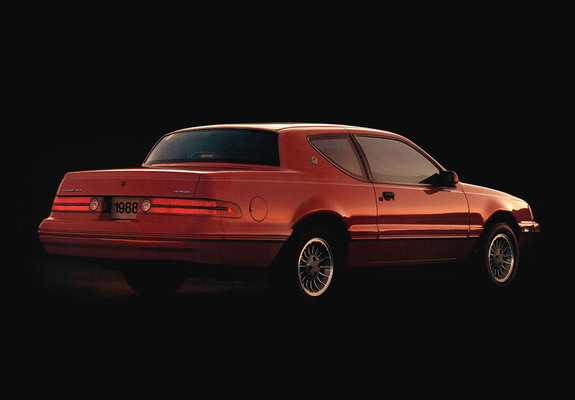 Photos of Mercury Cougar XR-7 1987–88