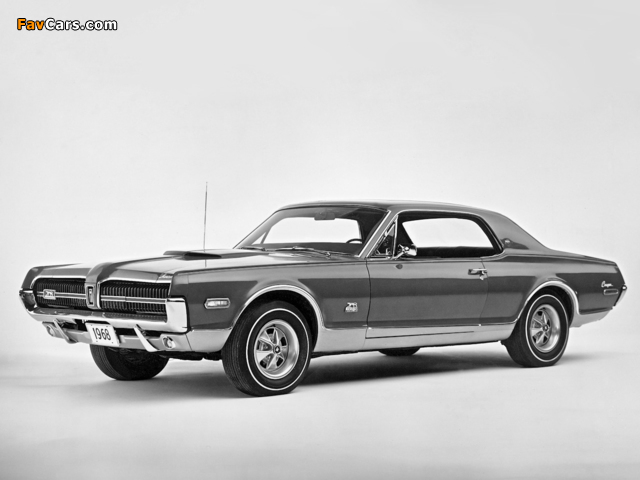 Pictures of Mercury Cougar 427 GT-E 1968 (640 x 480)