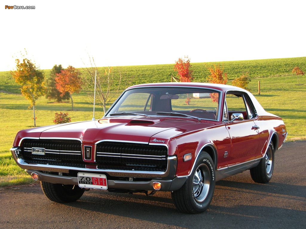 Pictures of Mercury Cougar 427 GT-E 1968 (1024 x 768)