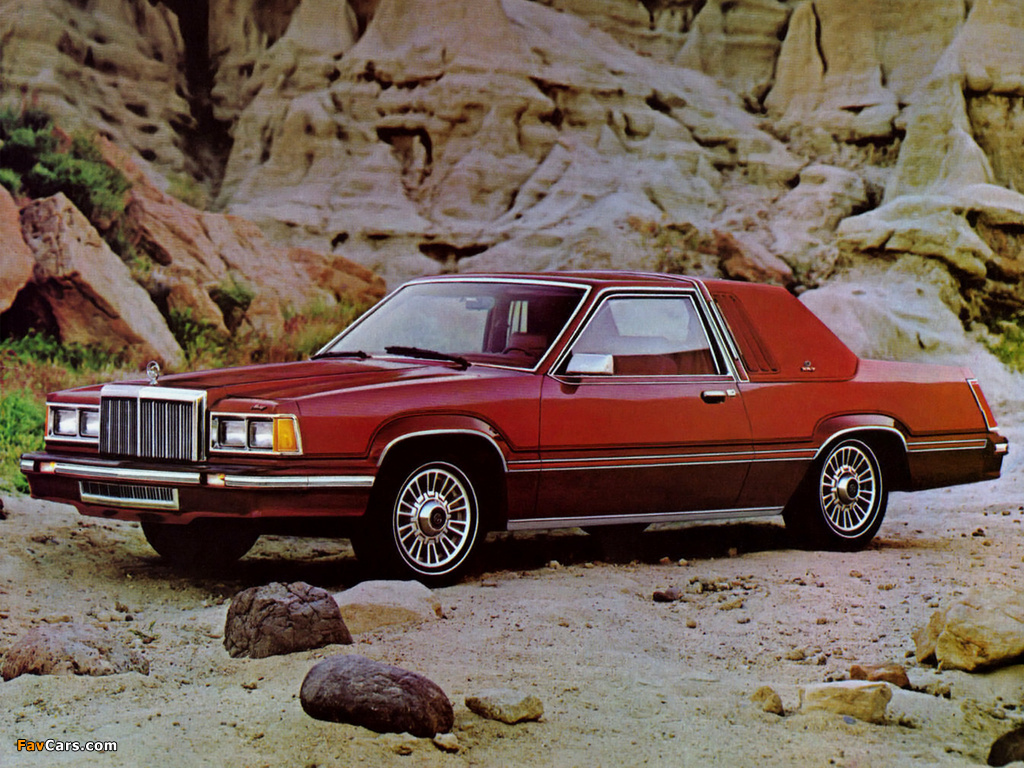 Mercury Cougar XR-7 Luxury Group 1980 wallpapers (1024 x 768)