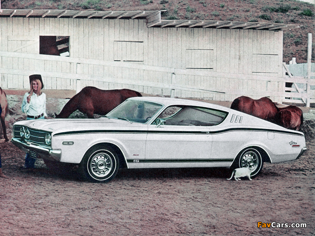 Mercury Cyclone GT Fastback Coupe 1968 wallpapers (640 x 480)