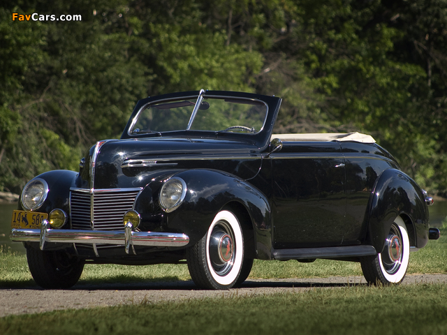 Mercury Eight Convertible (99A) 1939 pictures (640 x 480)