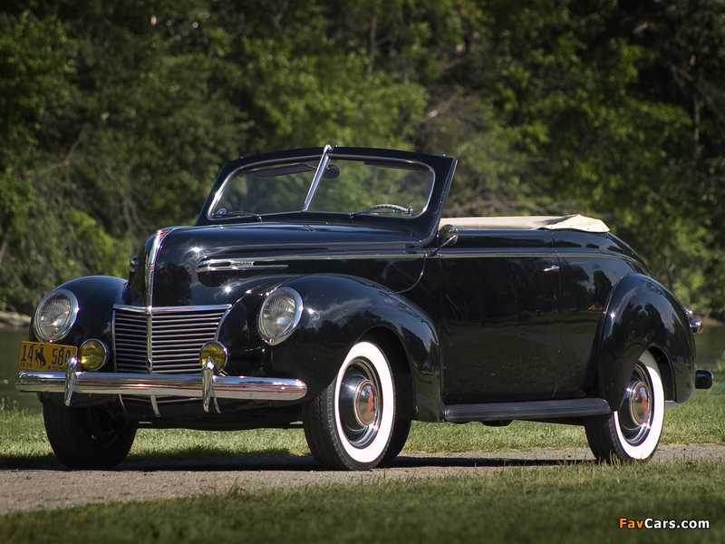 Mercury Eight Convertible (99A) 1939 pictures (800 x 600)