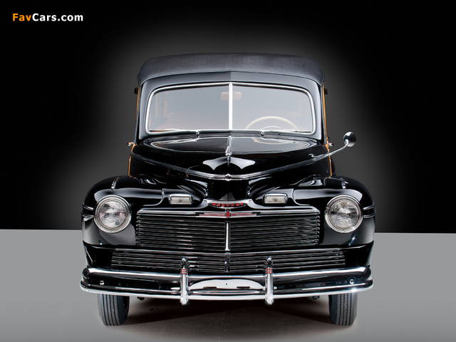 Mercury Eight Station Wagon (29A-79) 1942 wallpapers (640 x 480)