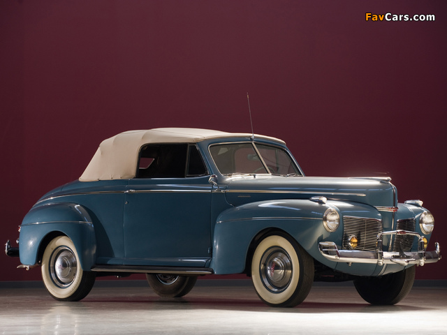 Photos of Mercury Eight Club Convertible Coupe (19A-76) 1941 (640 x 480)