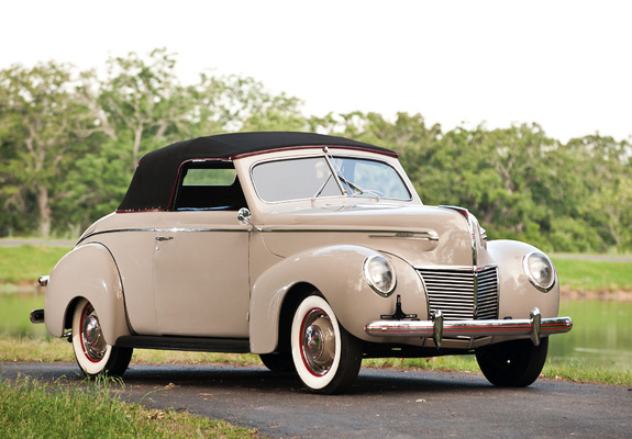 Pictures of Mercury Eight Convertible (99A) 1939
