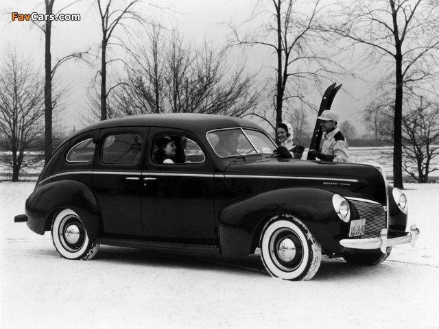 Pictures of Mercury Eight Town Sedan (O9A) 1940 (640 x 480)