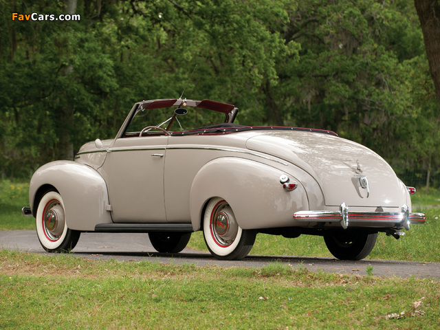 Mercury Eight Convertible (99A) 1939 wallpapers (640 x 480)