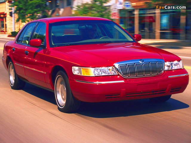 Mercury Grand Marquis 1998–2003 wallpapers (640 x 480)