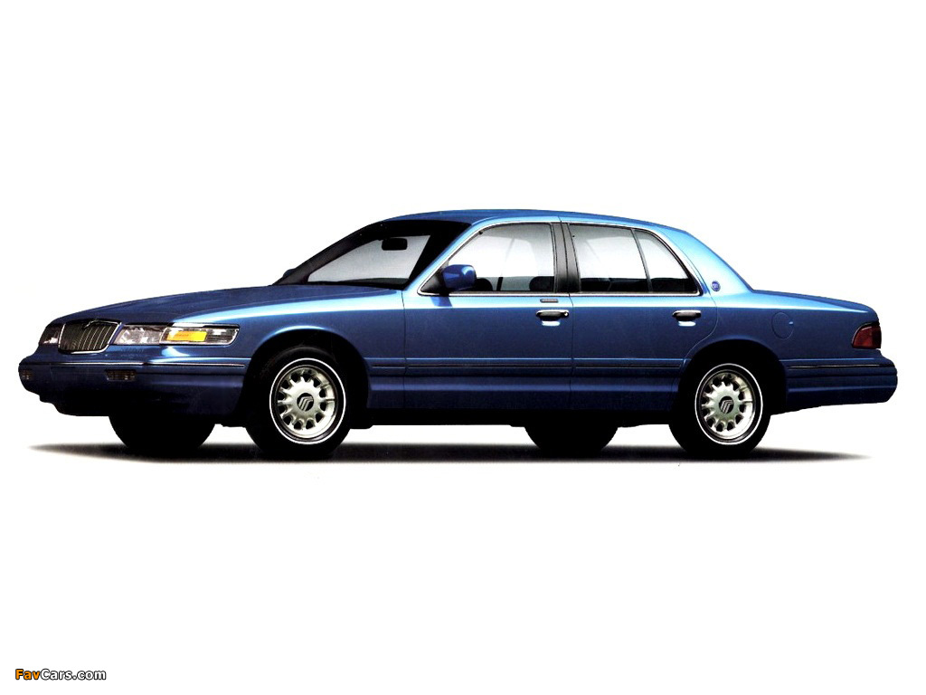 Mercury Grand Marquis 1995–97 wallpapers (1024 x 768)